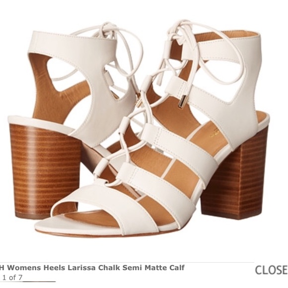 Coach Shoes - Coach blush cage heels